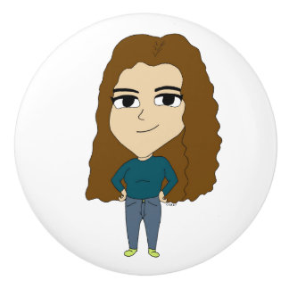 Bouton De Porte En Céramique chibi