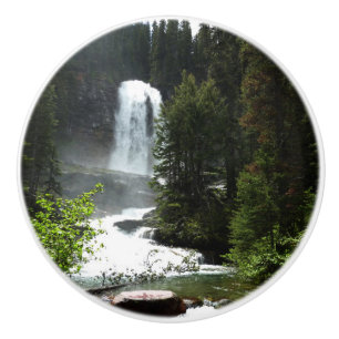 Bouton De Porte En Céramique Chutes Virginia au parc national de Glacier