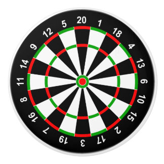 Bouton De Porte En Céramique Cible