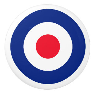 Bouton De Porte En Céramique Cible de Roundel