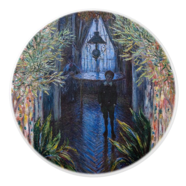 Bouton De Porte En Céramique Claude Monet - Coin de l'appartement (Devant)