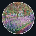 Bouton De Porte En Céramique Claude Monet - Le jardin de l'artiste à Giverny<br><div class="desc">Jardin de l'artiste à Giverny / Le Jardin de l'artiste a Giverny - Claude Monet,  1900</div>