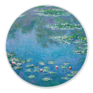Bouton De Porte En Céramique Claude Monet - Nymphéas 1906