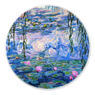 Bouton De Porte En Céramique Claude Monet - Water Lilies, 1919,