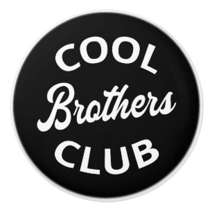 Bouton De Porte En Céramique Club des Frères cool I
