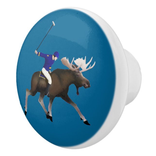 Bouton De Porte En Céramique Club Polo North Star (Droite)