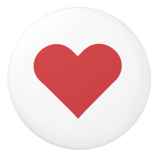 Bouton De Porte En Céramique Coeur de l'Atlantique Sud