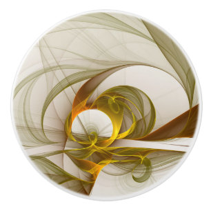 Bouton De Porte En Céramique Colorants métalliques précieux Abstraits modernes