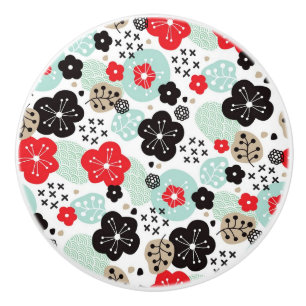 Bouton De Porte En Céramique Conception de motifs japonais mignons Case-Mate Co