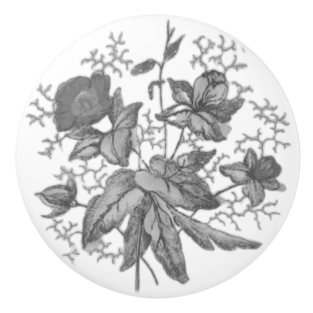 BOUTON DE PORTE EN CÉRAMIQUE CONCEPTION DE STYLE CÉRAMIQUE DE PORTE (Devant)