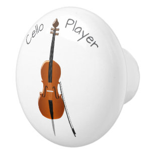 Bouton De Porte En Céramique Conception de violoncelle personnalisée