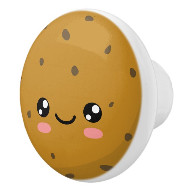 Bouton De Porte En Céramique Cookie à chips au chocolat (Droite)