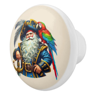 Bouton De Porte En Céramique Cool Pirate lovers boys room 