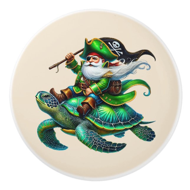 Bouton De Porte En Céramique Cool Pirate lovers boys room Ceramic Knob (Devant)