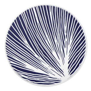 Bouton De Porte En Céramique Coquillage de coquillage Abstrait de la coquille d