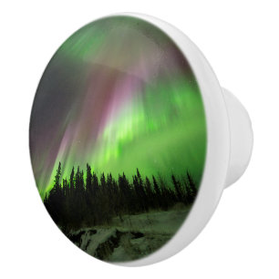 Bouton De Porte En Céramique Corona Aurora