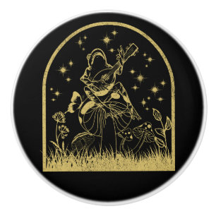 Bouton De Porte En Céramique Cottagecore Design esthétique