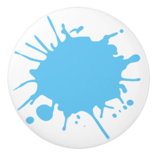 Bouton De Porte En Céramique Couleur personnalisée Peinture Splash Votre Choix 