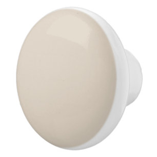 Bouton De Porte En Céramique Couleur solide en lin naturel