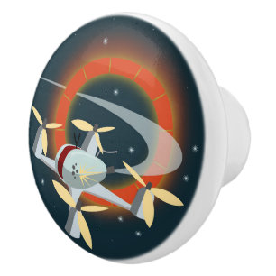 Bouton De Porte En Céramique Course de drones