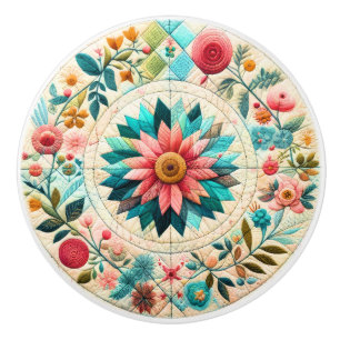 Bouton De Porte En Céramique Couture