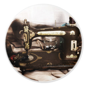 Bouton De Porte En Céramique Couture de Steampunk