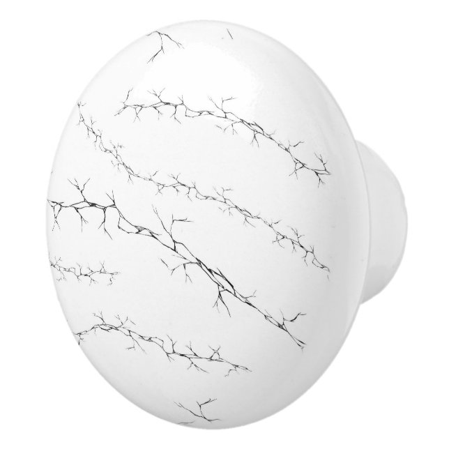 Bouton De Porte En Céramique Cracks (Droite)