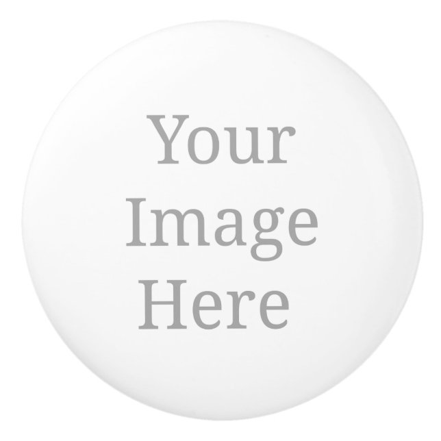 Bouton De Porte En Céramique Create your own custom  (Devant)