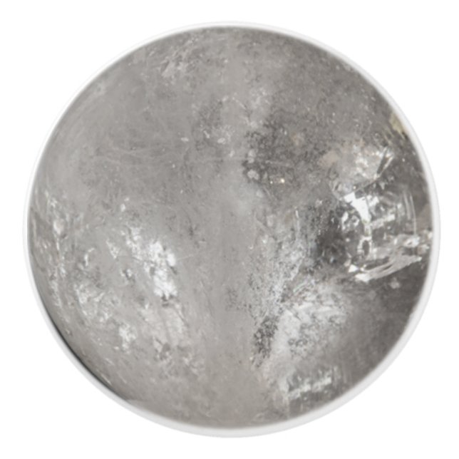 Bouton De Porte En Céramique Crystal Geode Sphere Quartz Healing Crystals (Devant)