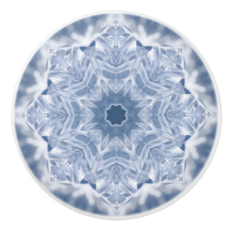 Bouton De Porte En Céramique Crystal Mandala