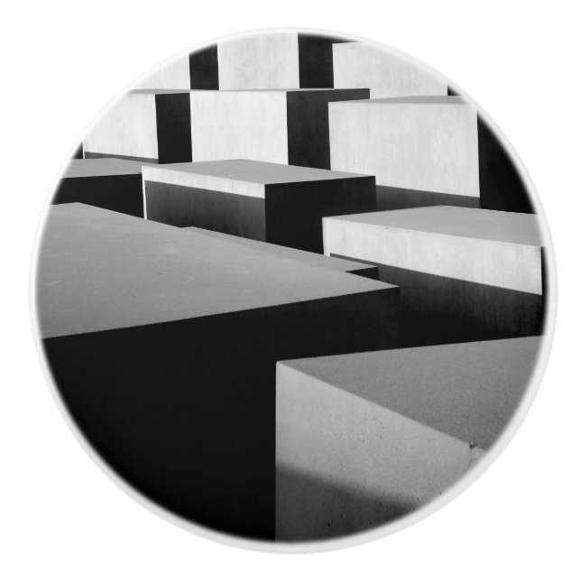 Bouton De Porte En Céramique Cubes à Berlin (Devant)