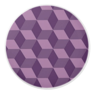 BOUTON DE PORTE EN CÉRAMIQUE CUBES À VIDE
