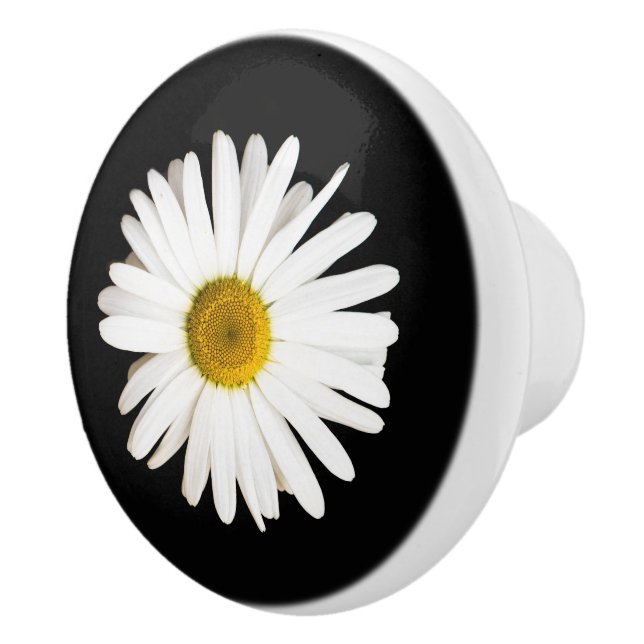 Bouton De Porte En Céramique Daisy (Droite)
