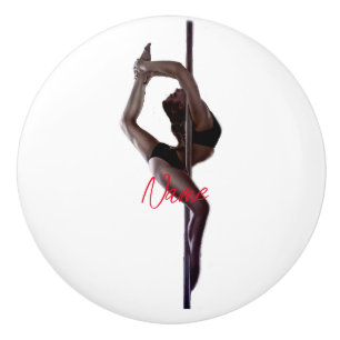 Bouton De Porte En Céramique Danseuse Thunder_Cove