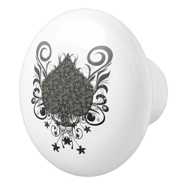 Bouton De Porte En Céramique Défiler (Droite)