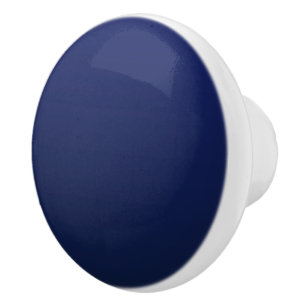 Bouton De Porte En Céramique Dégradé de bleu marine Bleu profond