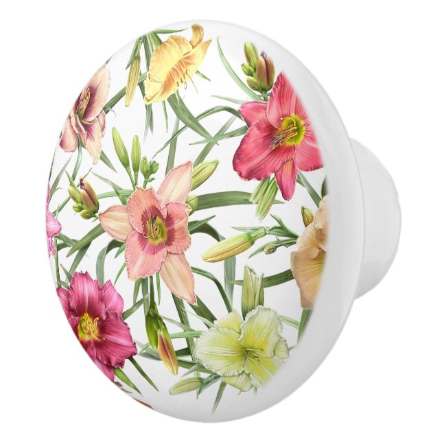 Bouton De Porte En Céramique Des jours partout (Droite)