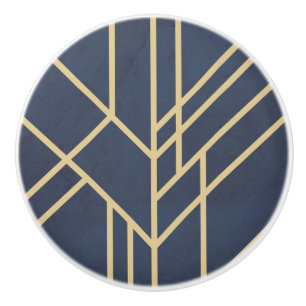 Bouton De Porte En Céramique Design Art déco