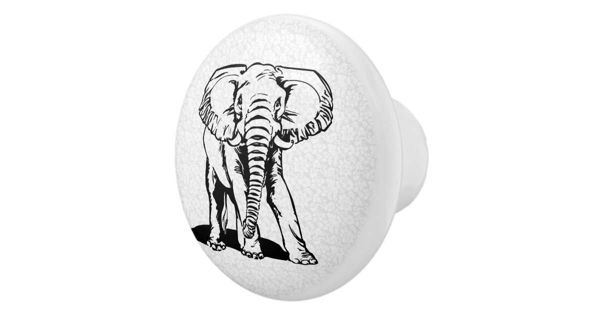 Bouton De Porte En Ceramique Dessin Au Trait Noir Mignon Elephant Zazzle Fr Bouton De Porte En Ceramique Dessin Au Trait Noir Mignon Elephant Zazzle Fr