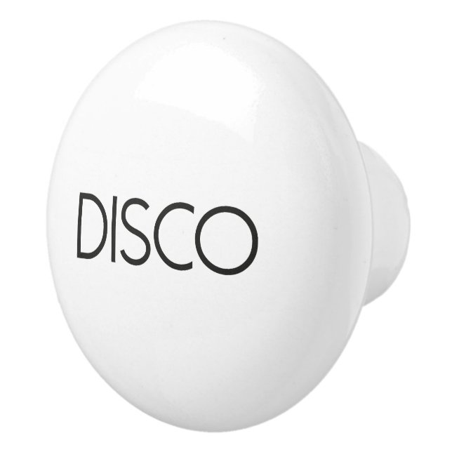 Bouton De Porte En Céramique DISCO Dancing (Droite)