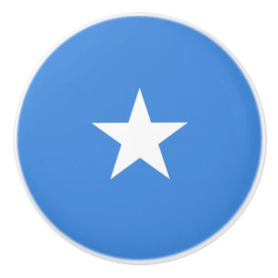 Bouton De Porte En Céramique Drapeau de la Somalie