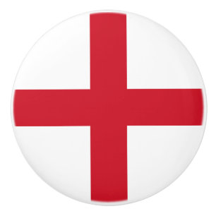 Bouton De Porte En Céramique Drapeau de l'Angleterre Ceramic Knob