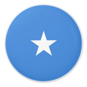 Bouton De Porte En Céramique Drapeau de Somalie