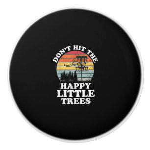 Bouton De Porte En Céramique Drôle Disque Golf Frisbee Joueur de golf Sport Ho