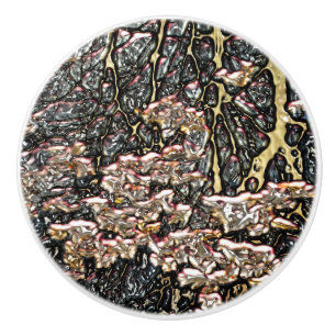 BOUTON DE PORTE EN CÉRAMIQUE EAU