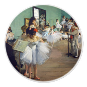 Bouton De Porte En Céramique Edgar Degas - Classe Danse