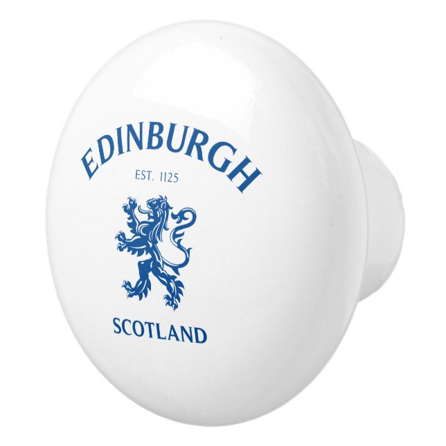 Bouton De Porte En Céramique EDIMBOURG Écosse (Droite)