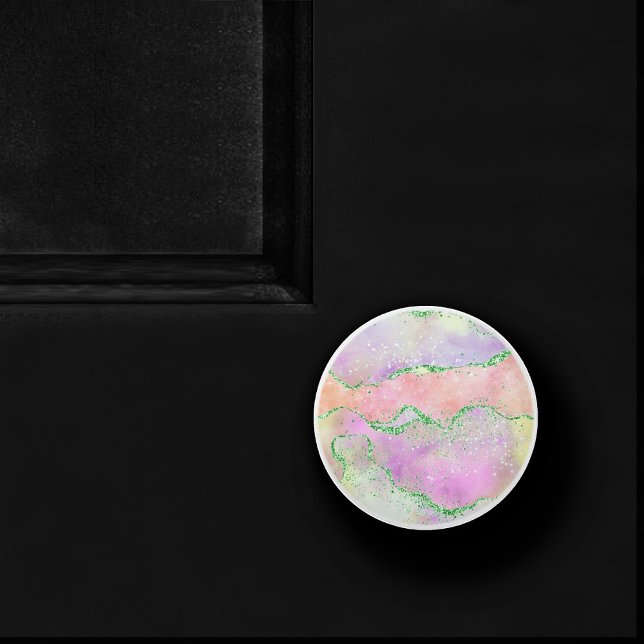 Bouton De Porte En Céramique Élégant vieillissement printanier | Jouer à la Par (Créateur téléchargé)