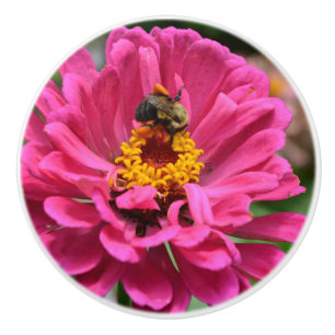 Bouton De Porte En Céramique Elégante fleur rose fleur maman fleur marguerite a