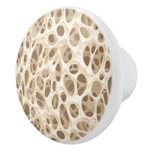 Bouton De Porte En Céramique Empreinte de léopard Ceramic Cabinet Knob